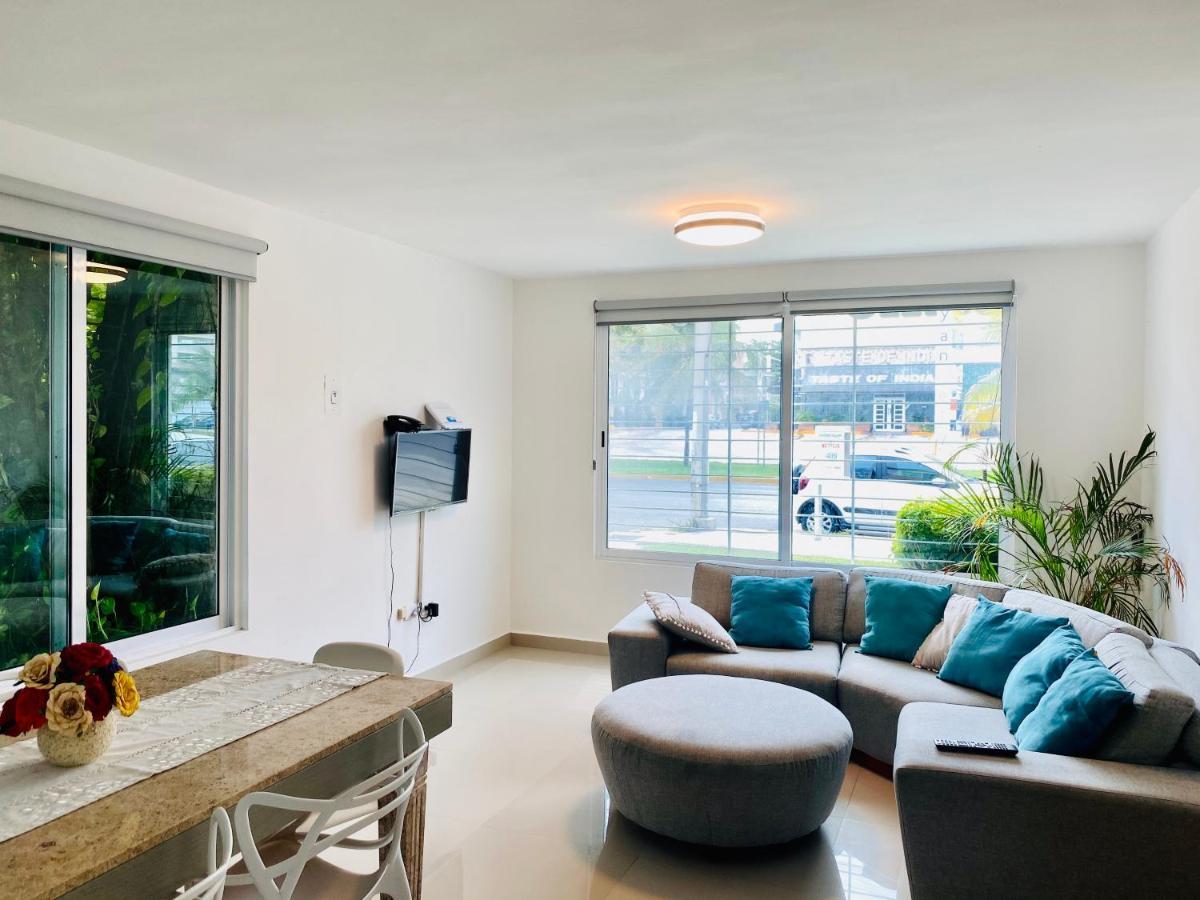 Apartamento Calido Y Moderno En La Entrada De La Zona Hotelera Cancún Exterior foto